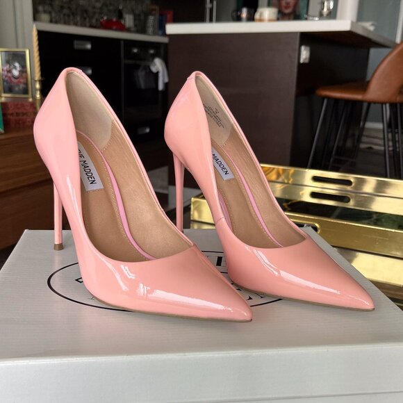 Steve Madden Shoes - EVELYN BLUSH PINK PATENT